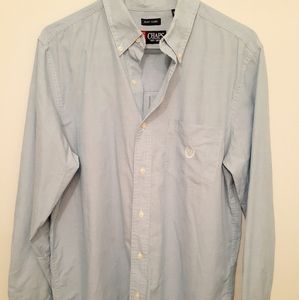 Men's Chaps Long Sleeve Button Down Shirt Medium